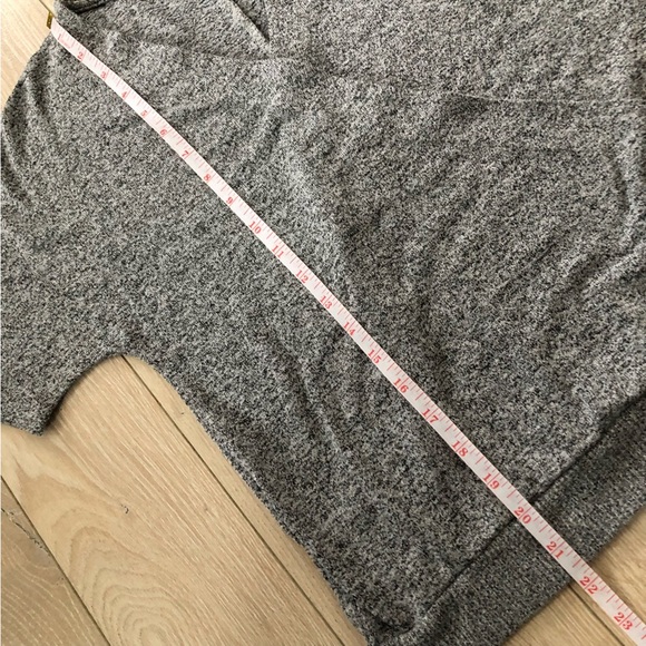 Reitmans Viscose Blend Wrap Top in Heather Grey - Picture 7 of 7